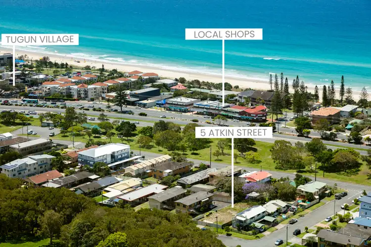 Third view of Homely land listing, 5 Atkin Street, Tugun QLD 4224