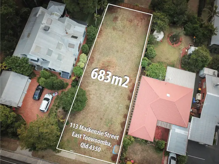 Second view of Homely land listing, 113 Mackenzie Street, East Toowoomba QLD 4350