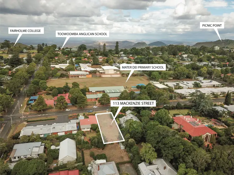 Fifth view of Homely land listing, 113 Mackenzie Street, East Toowoomba QLD 4350
