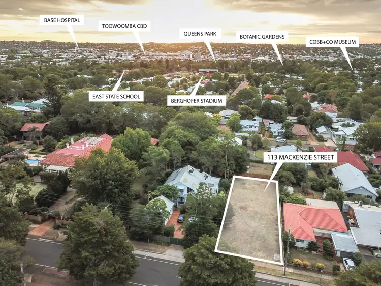 Sixth view of Homely land listing, 113 Mackenzie Street, East Toowoomba QLD 4350