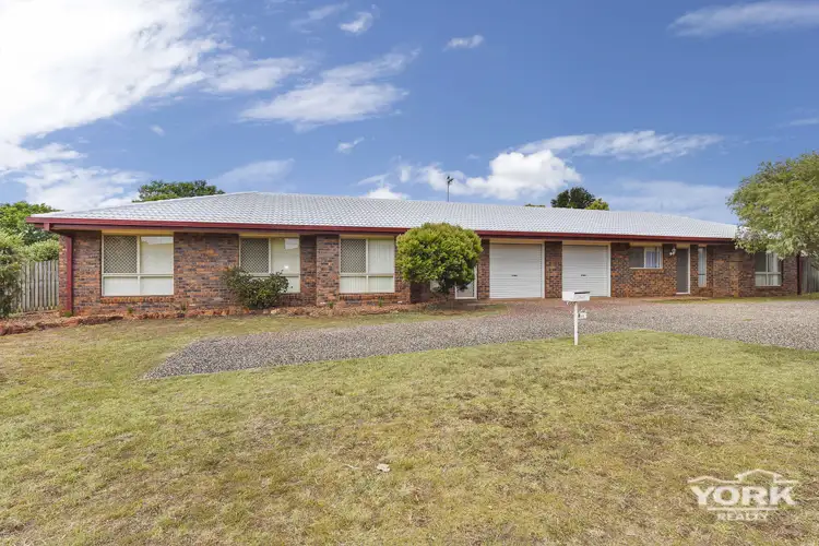 Main view of Homely semi-detached listing, 1&2/8 Gabrielle Street, Kearneys Spring QLD 4350