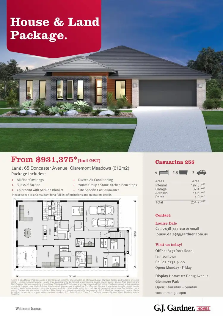 Fourth view of Homely land listing, 65 Doncaster Avenue, Claremont Meadows NSW 2747