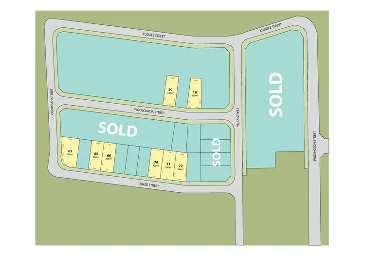 Main view of Homely land listing, Binjie & Woolcunda Sts, The Ponds NSW 2769