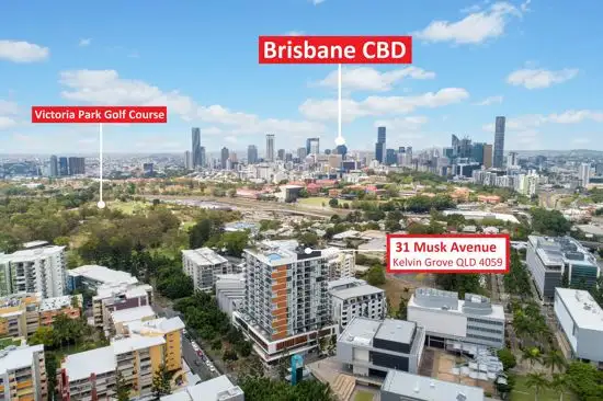 Fourth view of Homely apartment listing, 1005/31 Musk Avenue, Kelvin Grove QLD 4059