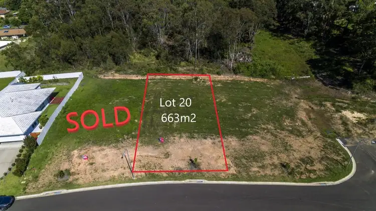 Main view of Homely land listing, Lot 20/26 Yachtsman Drive, Safety Beach NSW 2456