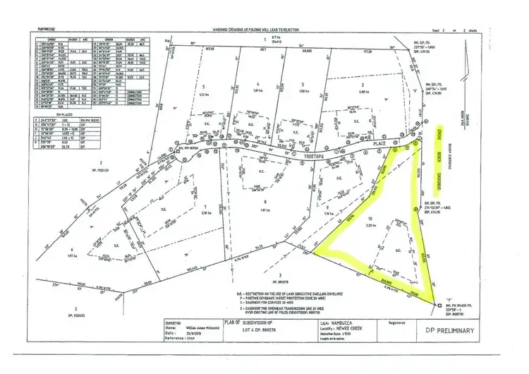 Second view of Homely land listing, Lot 10 Treetops Place, (off Gordons Knob Road), Newee Creek NSW 2447