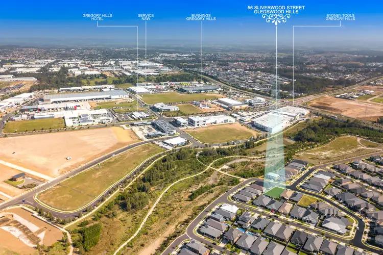 Second view of Homely land listing, 56 Silverwood Street, Gledswood Hills NSW 2557