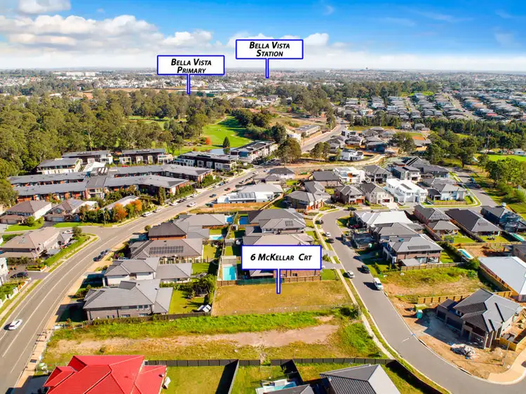 Second view of Homely land listing, 6 McKellar Court, Kellyville NSW 2155