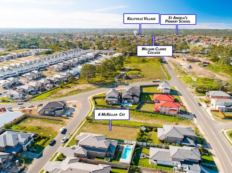 Fourth view of Homely land listing, 6 McKellar Court, Kellyville NSW 2155