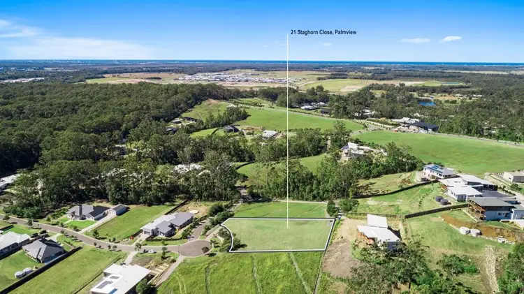 Main view of Homely land listing, 21 Staghorn Close, Palmview QLD 4553