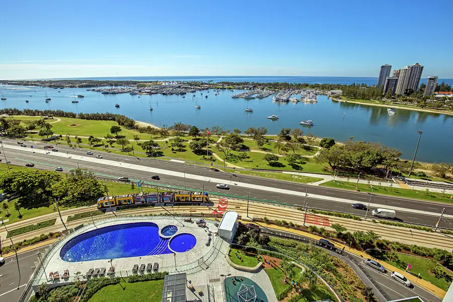 Main view of Homely apartment listing, 1106/2 Como Crescent, Southport QLD 4215