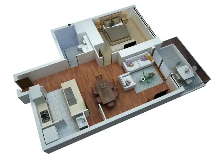 Fifth view of Homely apartment listing, 1402/2 Como Crescent, Southport QLD 4215