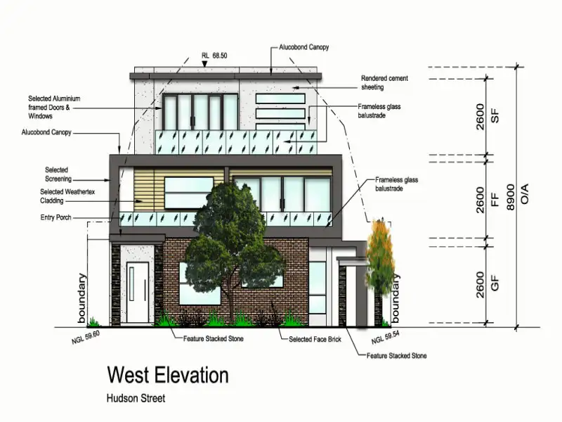 Main view of Homely land listing, 10 Hudson Street, Coburg VIC 3058