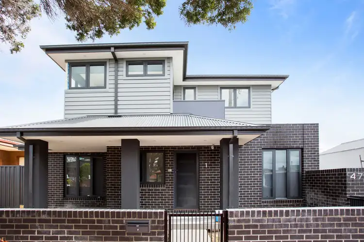 Main view of Homely townhouse listing, 1/47 Shackell Street, Coburg VIC 3058
