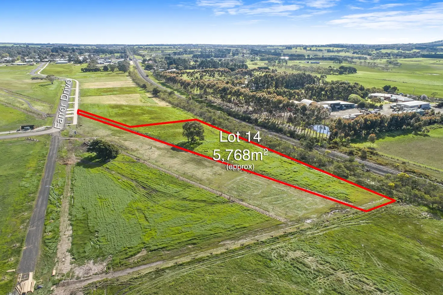 Main view of Homely land listing, Lot 14 Farrer Drive, Moriac VIC 3240