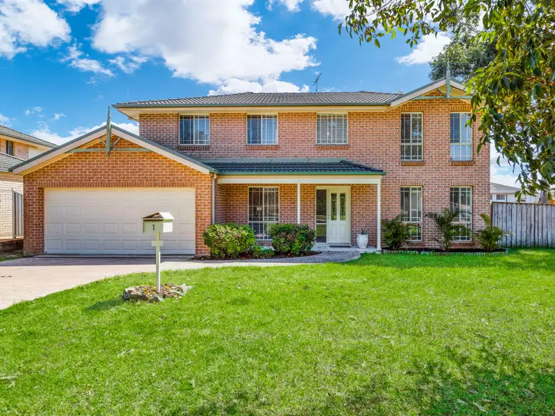 Main view of Homely house listing, 1 Cobblers Close, Kellyville NSW 2155