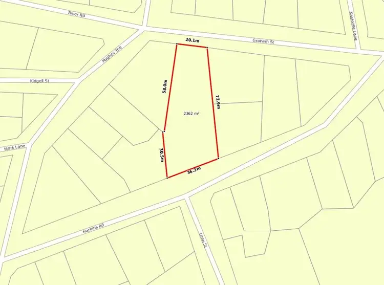 Main view of Homely land listing, 3 Graham Street, Gympie QLD 4570