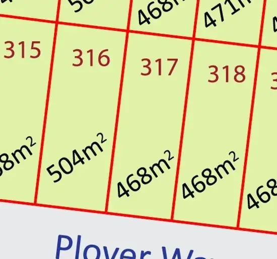 Main view of Homely land listing, Lot 317 Plover Way, Wallan VIC 3756