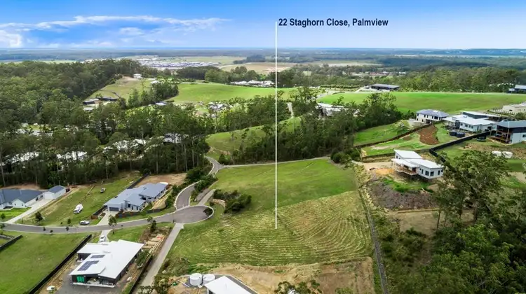 Main view of Homely land listing, 22 Staghorn Close, Palmview QLD 4553