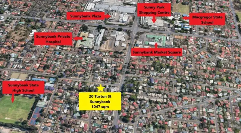 Main view of Homely land listing, 20 Turton Street, Sunnybank QLD 4109