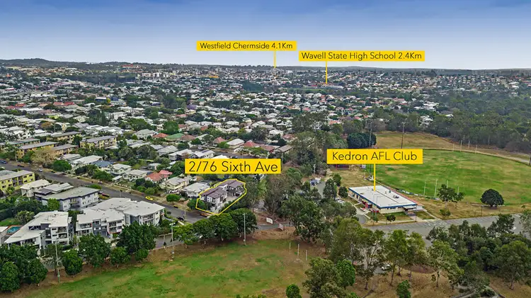 Second view of Homely townhouse listing, 2/76 Sixth Avenue, Kedron QLD 4031