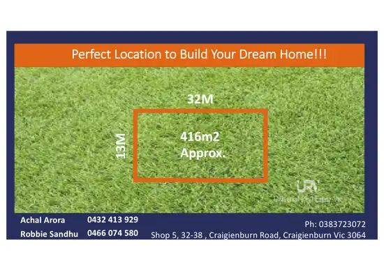 Main view of Homely land listing, 26 Prominence Rise, Craigieburn VIC 3064