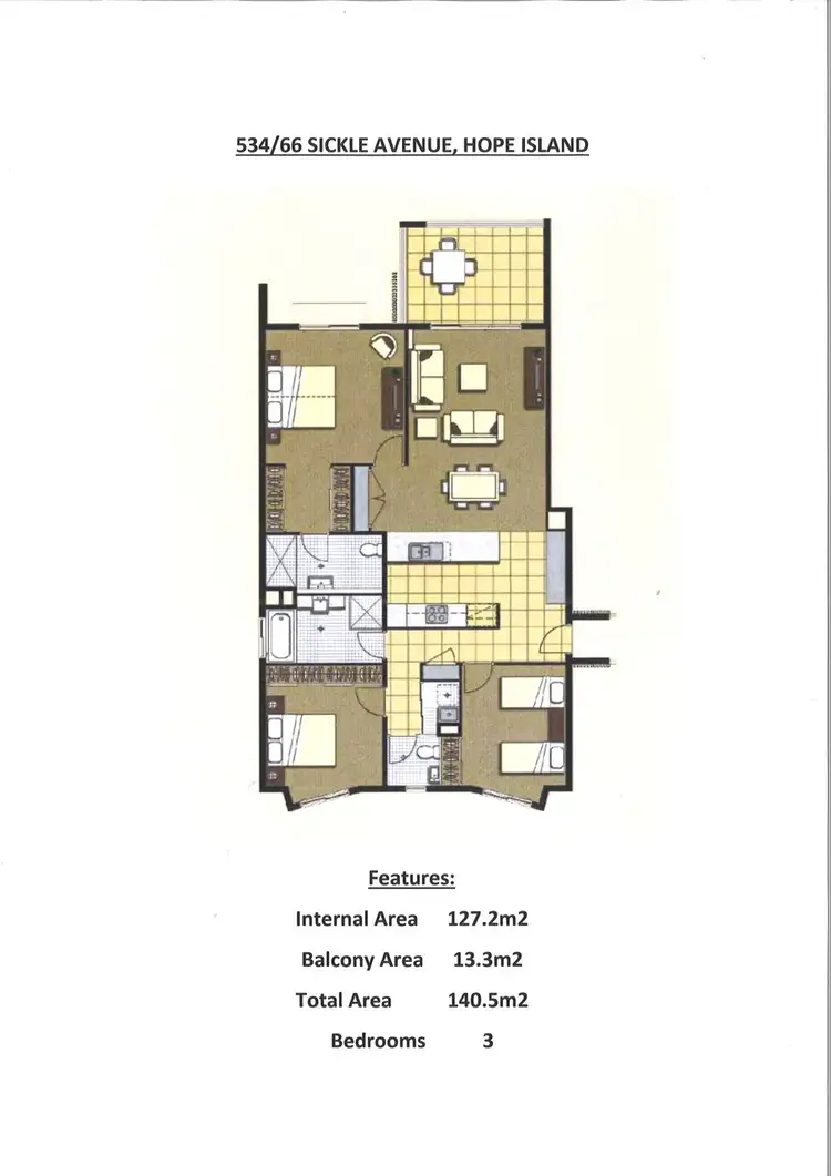 Seventh view of Homely unit listing, 534/66 Sickle Avenue, Hope Island QLD 4212