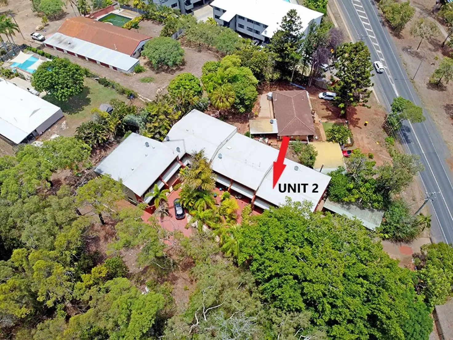 Main view of Homely unit listing, 2/33 Scenic Highway, Cooee Bay QLD 4703