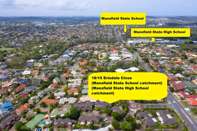 Second view of Homely townhouse listing, 18/15 Erindale Close, Wishart QLD 4122