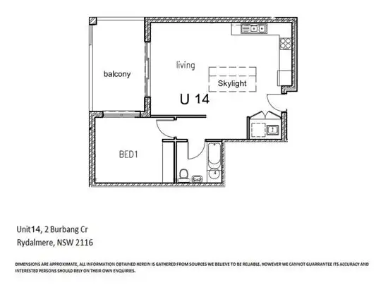 Third view of Homely unit listing, 14/2 Burbang crescent, Rydalmere NSW 2116