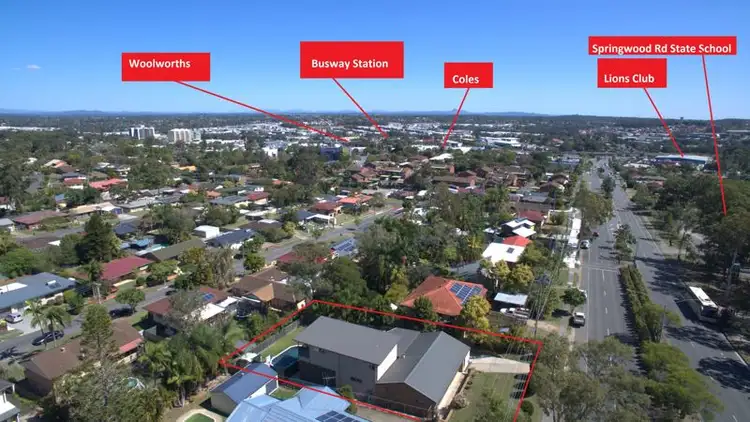 Second view of Homely house listing, 117 Springwood Road, Springwood QLD 4127
