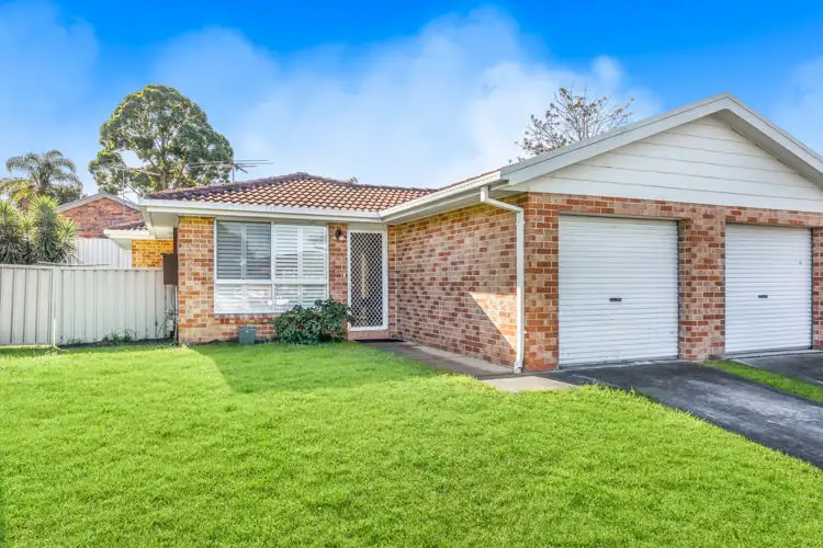 Main view of Homely semi-detached listing, 1/12 Cougar Place, Raby NSW 2566