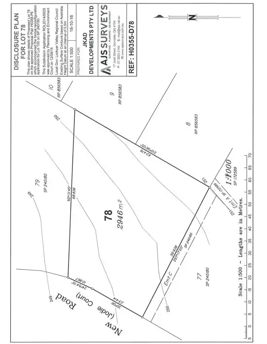 Third view of Homely land listing, 5 Jodie Court, Withcott QLD 4352