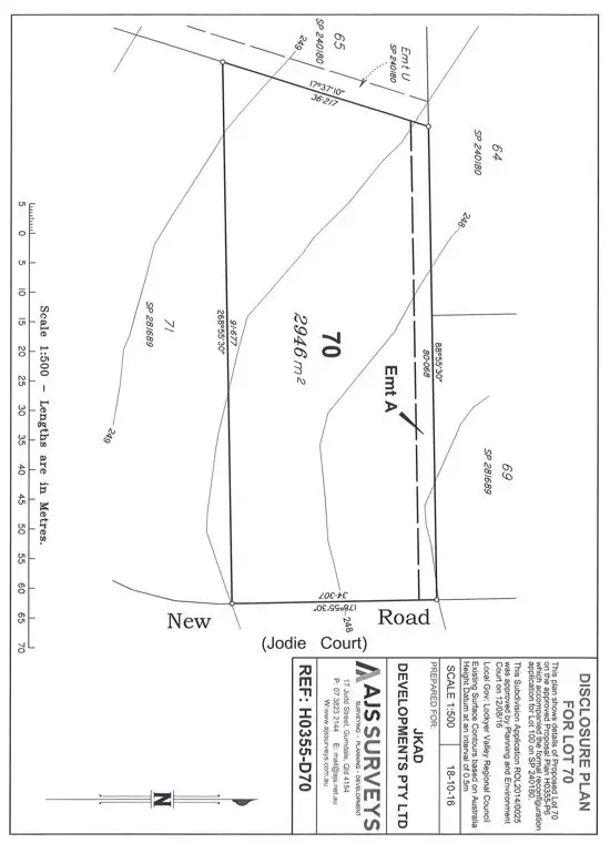 Second view of Homely land listing, 4 Jodie Court, Withcott QLD 4352