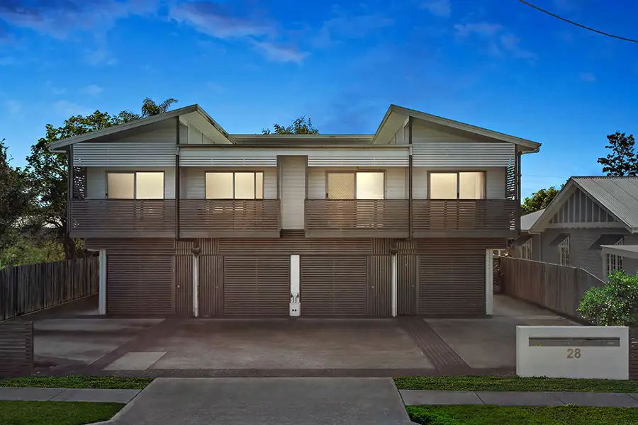 Main view of Homely townhouse listing, 1/28 Railway Terrace, Corinda QLD 4075