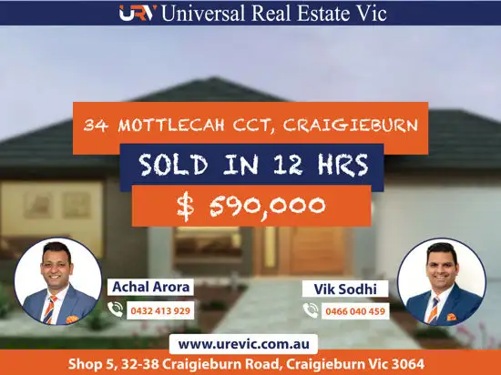 34 Mottlecah Circuit, Craigieburn VIC 3064