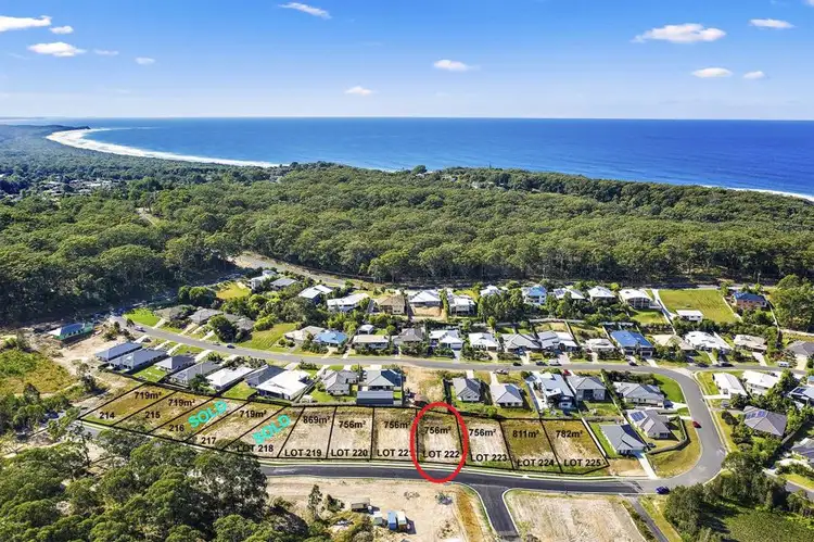 Third view of Homely land listing, LOT 222 Swordfish Drive, Valla Beach NSW 2448