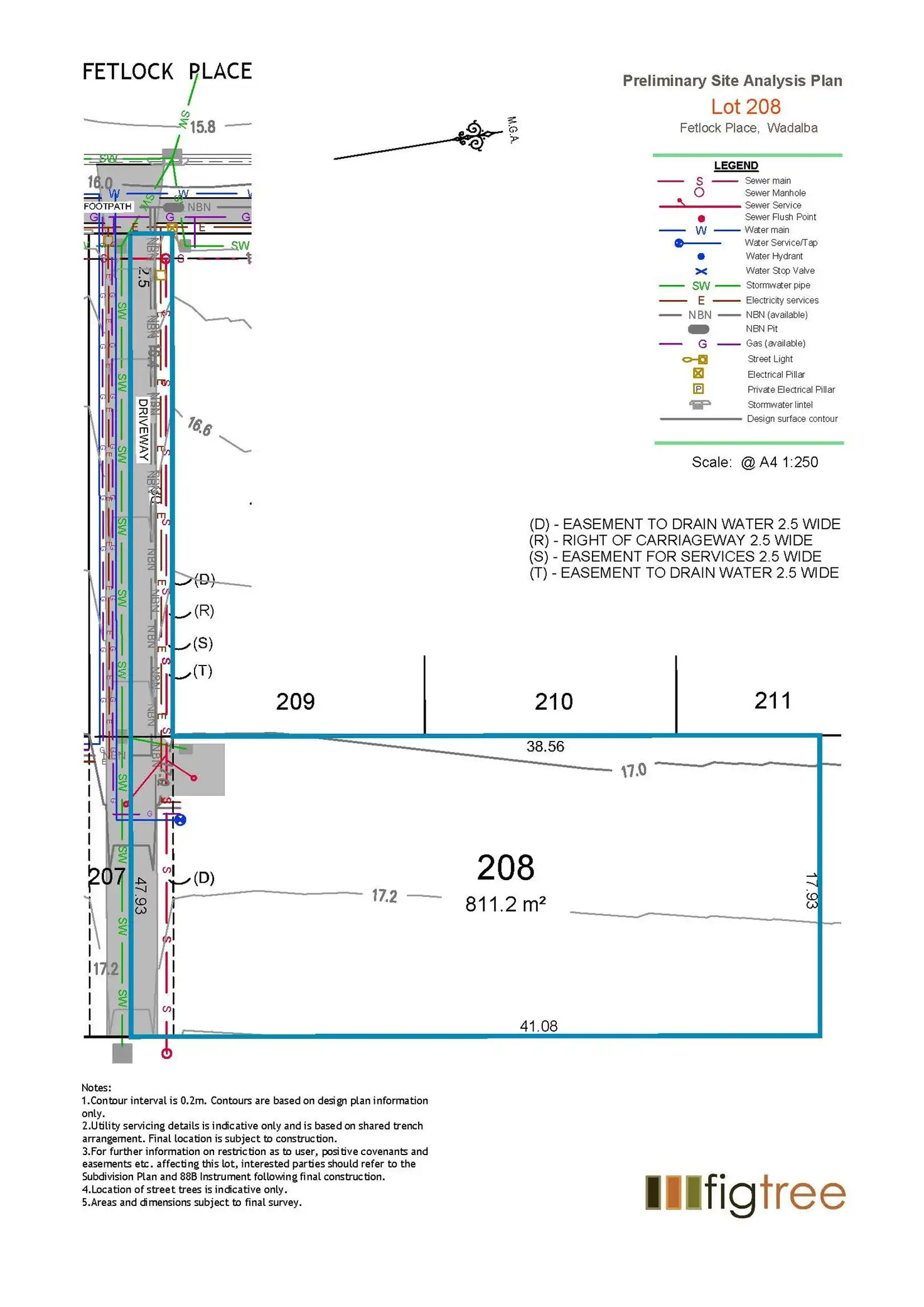 Main view of Homely land listing, Lot 208 Figtree Boulevard, Wadalba NSW 2259