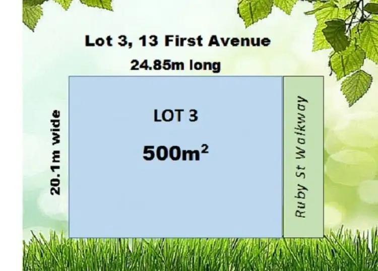 Main view of Homely land listing, 13 First Avenue - LOT 3, Marsden QLD 4132
