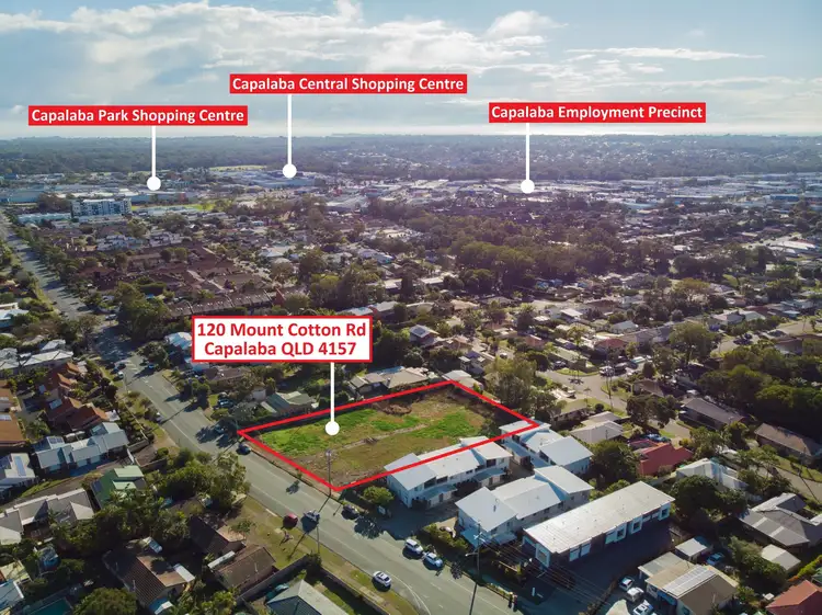 Main view of Homely land listing, 120 Mount Cotton Road, Capalaba QLD 4157