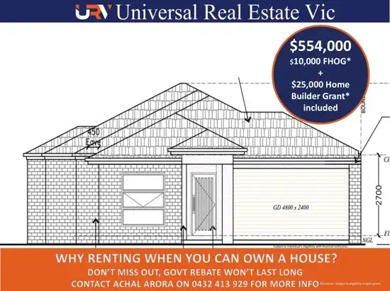 Third view of Homely land listing, 12 LETSON ST, Mickleham VIC 3064