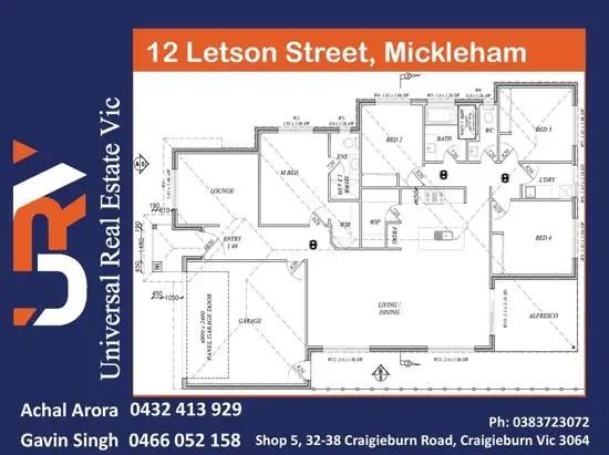 Fourth view of Homely land listing, 12 LETSON ST, Mickleham VIC 3064