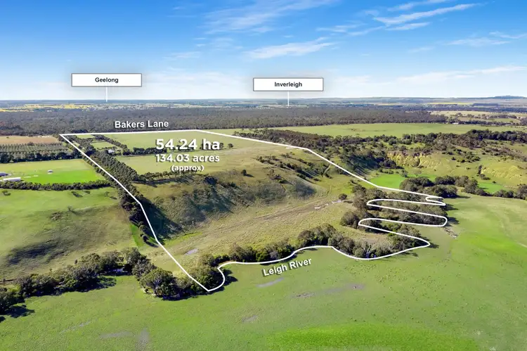 Main view of Homely rural property listing, 458 Bakers Lane, Inverleigh VIC 3321