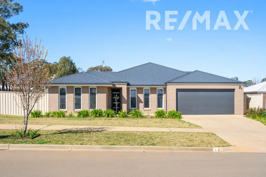 Main view of Homely house listing, 1 Paradise Drive, Gobbagombalin NSW 2650