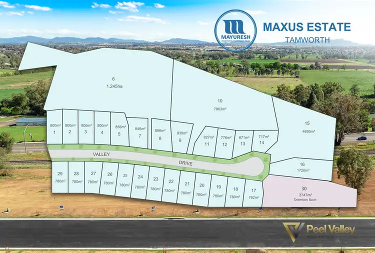 Main view of Homely land listing, Lot 17 Valley Drive, Tamworth NSW 2340