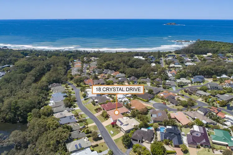 Main view of Homely house listing, 18 Crystal Drive, Sapphire Beach NSW 2450