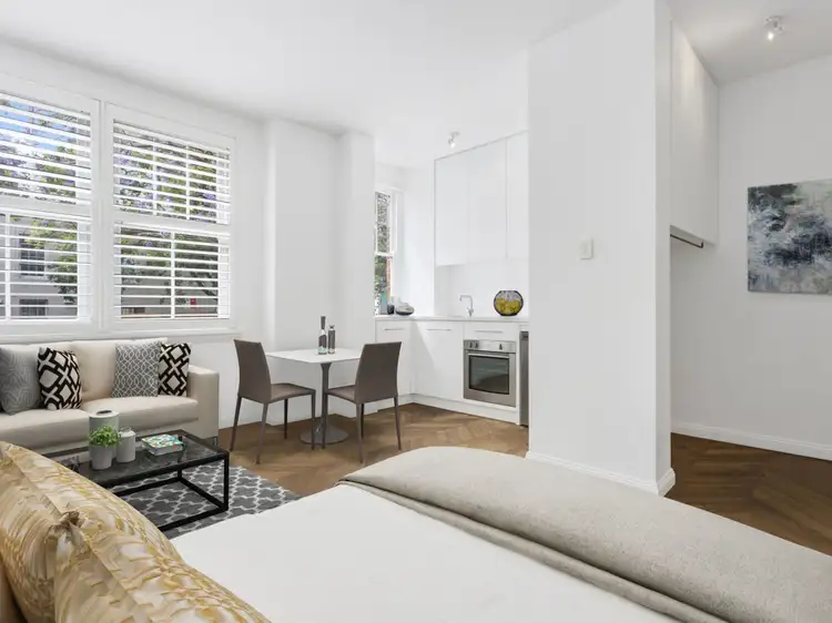 Main view of Homely studio listing, 34/5 Darley St, Darlinghurst NSW 2010