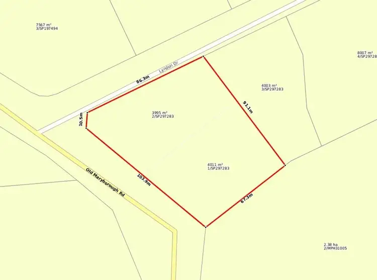 Third view of Homely land listing, 8 Lyndon Drive, Tamaree QLD 4570
