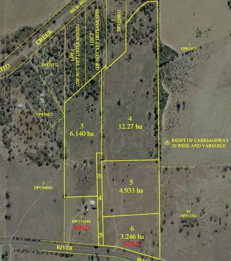 Main view of Homely land listing, Carlisle Subdivision, Pallamallawa NSW 2399