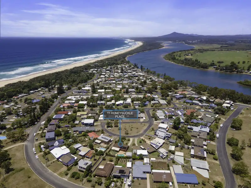 Main view of Homely house listing, 11 Honeysuckle Place, Mylestom NSW 2454